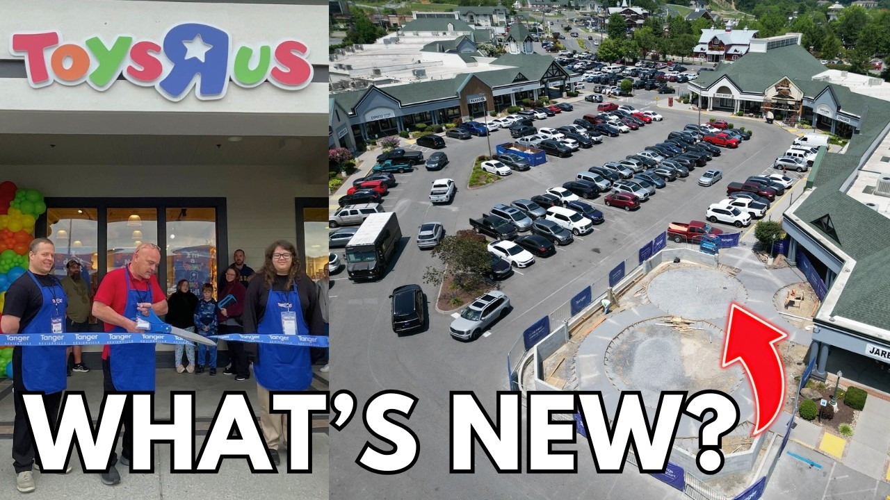 Tanger Outlets Sevierville FULL TOUR | NEW Toys R Us & Much More!