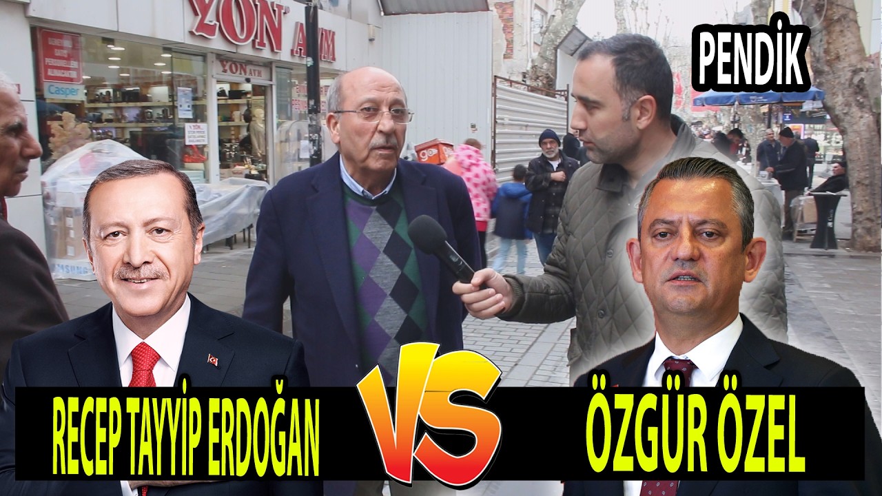 Recep Tayyip Erdoğan mı Özgür Özel mi Pendikte Şaşkına Uğratan Dev Anket