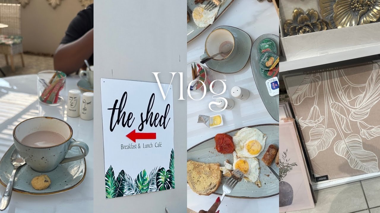 VLOG: New breakfast spot PLUG | cook with me | mini homeware shopping SAYoutuber