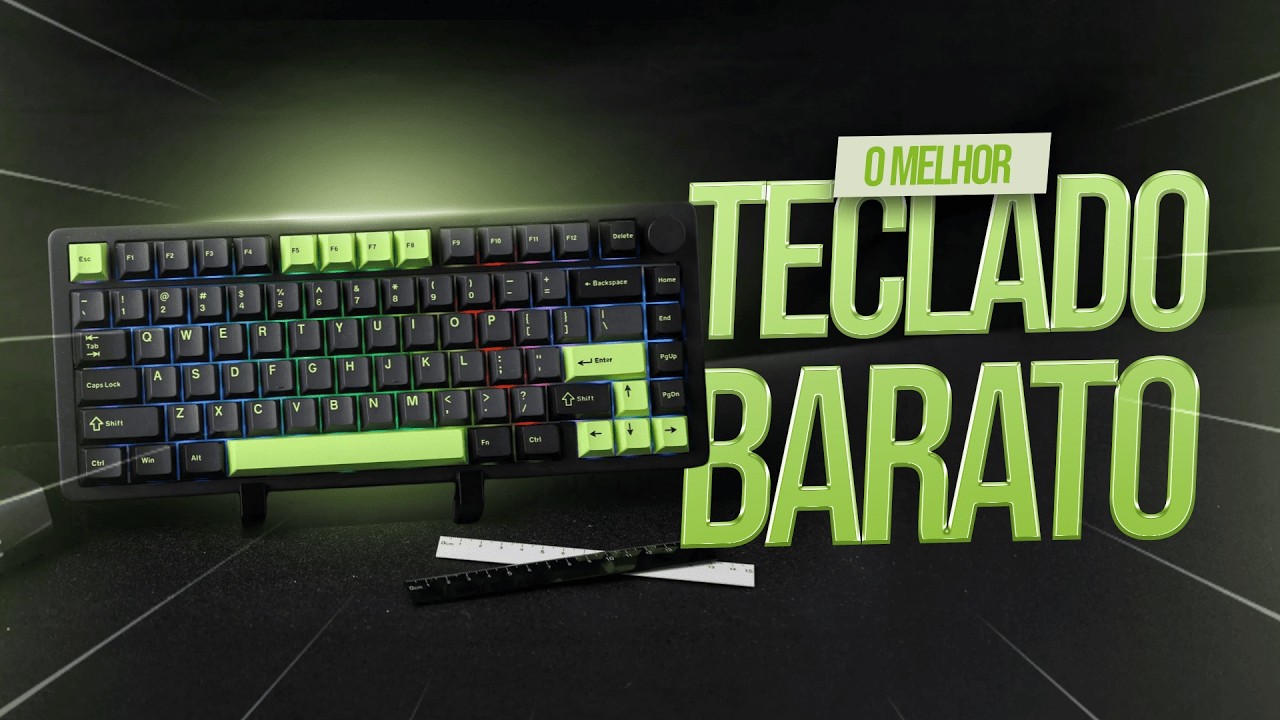ESSE TECLADO É MELHOR E MAIS BARATO QUE O AULA F75!!! - UNBOXING E REVIEW MECHLANDS BLADE75