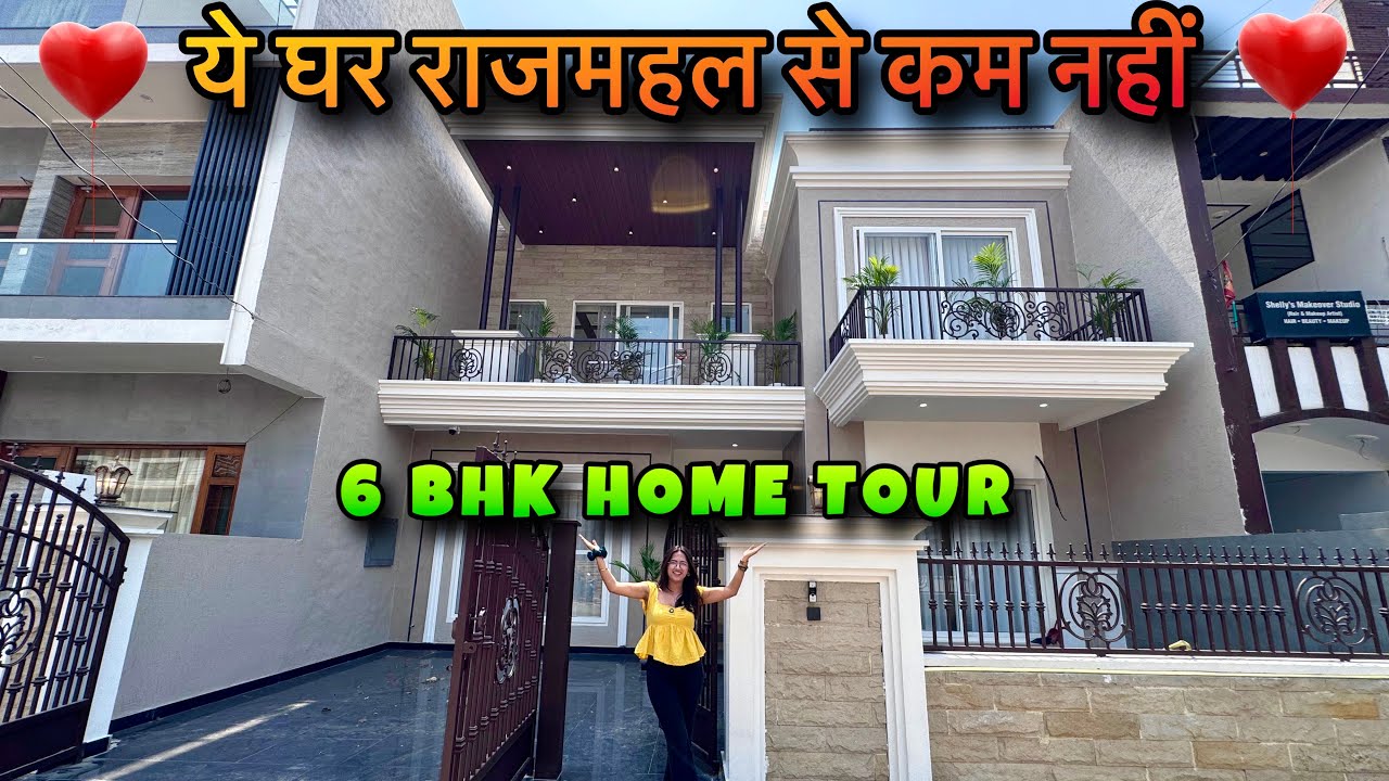 Inside a Beautiful 256 Yard Duplex House With 6 Bedroom | Luxury House Design | Sunny Enclave Mohali
