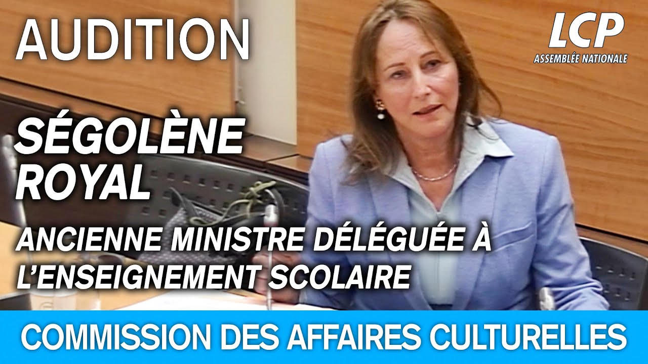 Ségolène Royal est auditionnée sur les violences dans les établissements scolaires - 20/05/2025