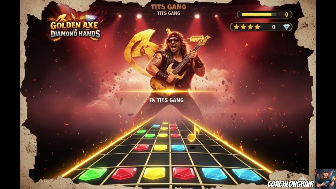 J.L.T. Golden Axe to Diamond Hands (Guitar Trading Hero)