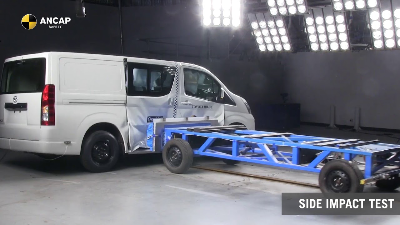 ANCAP SAFETY RATING:  Toyota HiAce (May 2019 - onwards)