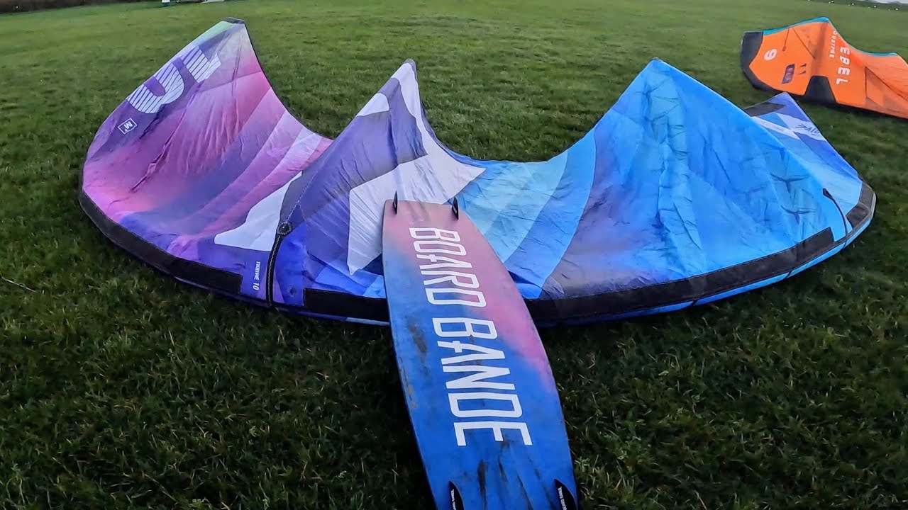 First week with the new Harlem Thrive 10m² Kite | Board Bande Kiteboard