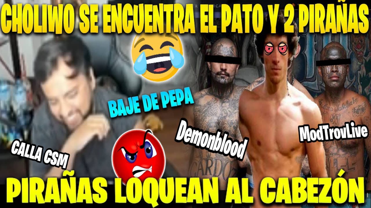 🔥TERRIBLE BAJE PEPA SE ENCUENTRA CON PIRAÑAS 🤣EL PATO LOQUEA A CHOLIWO😂