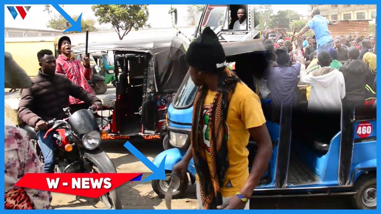 VURUGU!  MGOMO WA DALADALA ARUSHA, MAPANGA YATUMIKA KUJILINDA 