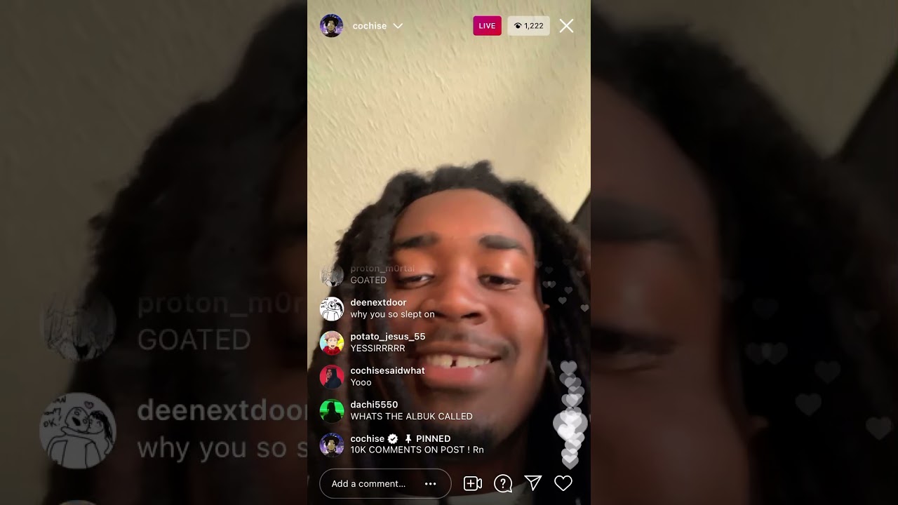 Cochise IG Live (4/28/21)