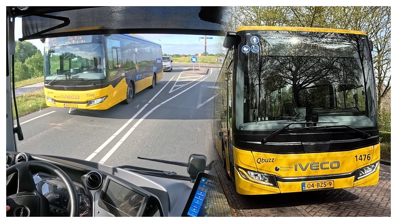 Qbuzz FRL Lijn 55 - Dokkum Bstn - Drachten Transferium Oost via Feanwâlden en Burgum