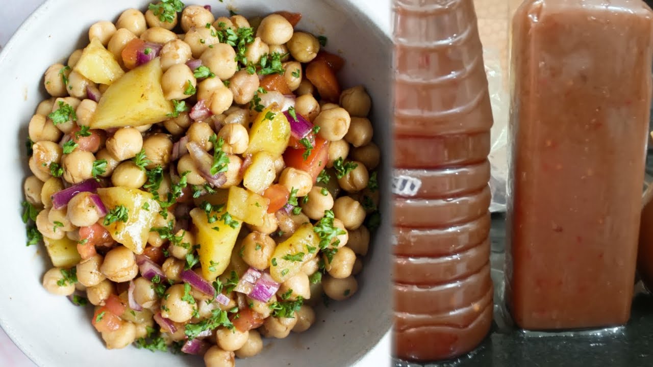 🌶️ Punjabi Aloo Chana Chaat & Imli Ki Chutney | Desi Cooking   پنجابی آلو چنا چاٹ اور املی کی چٹنی 