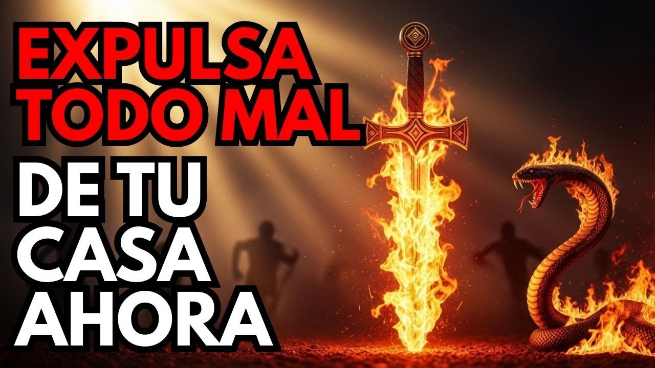 🩸 Declara la Sangre de Jesús y todo espíritu maligno HUYE de tu casa inmediatamente