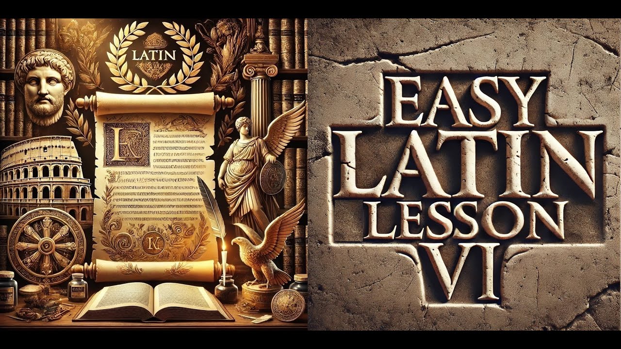 Easy Latin Lesson #6 - Learn Latin Fast with Easy Latin Lessons for Beginners - Latin 101 - 2025