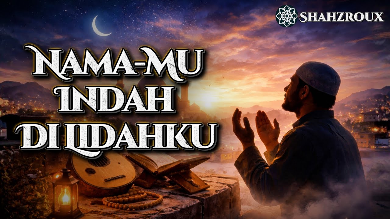 🎶 Nama Mu Indah Di Lidahku – Slow Rock Islami 2025 (Malay Islamic Song | SHAHZROUX)