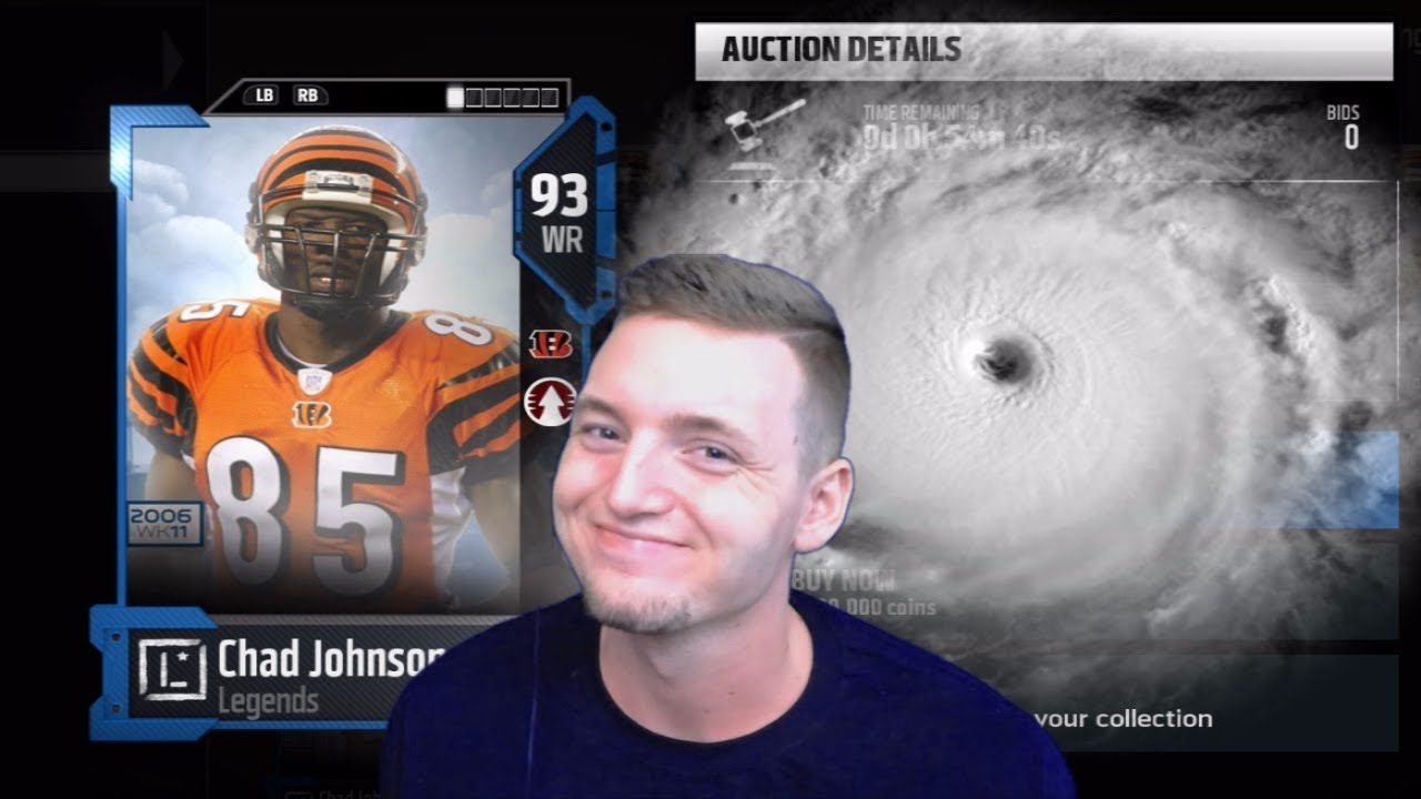CHAD JOHNSON PACK OPENING DURING HURRICANE NATE