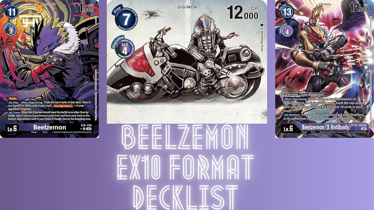 The Gluttonous Brawler Rides Again! Digimon TCG Beelzemon EX10 Format Deck Profile