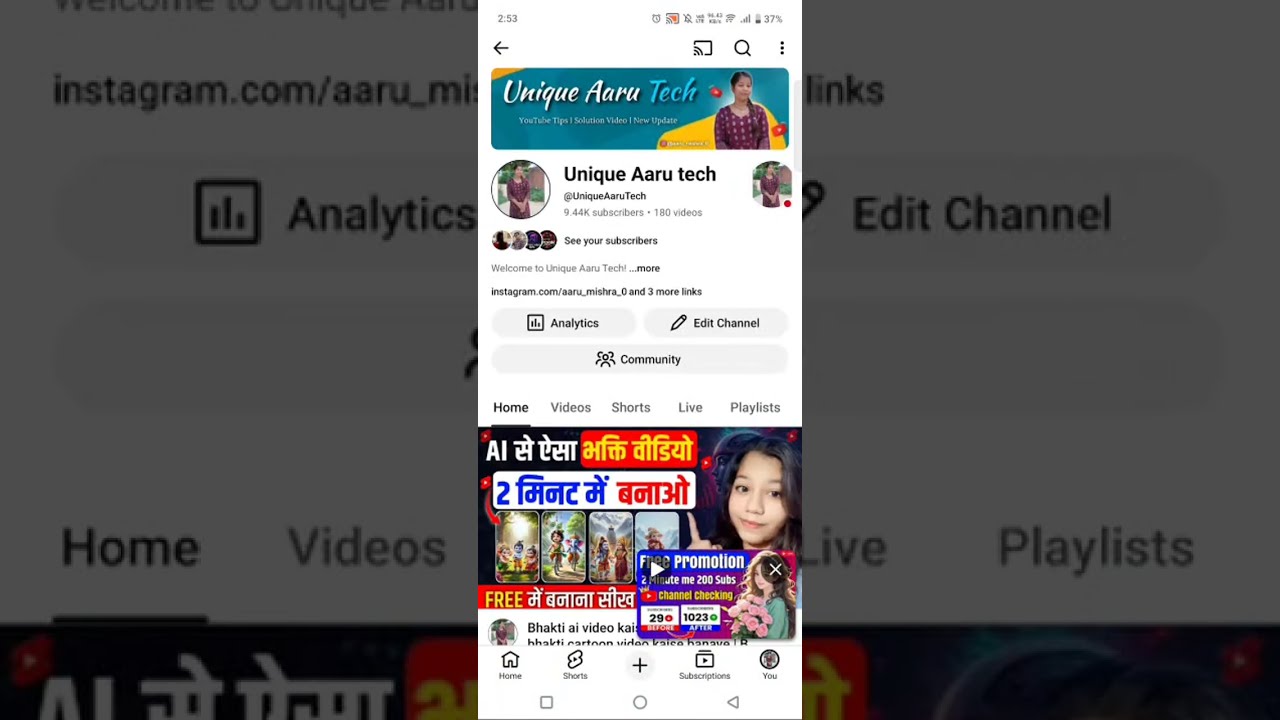 📣 LIVE CHANNEL PROMOTION 🚀 Live Channel Checking And Free Promotion | Free Promotion #live #youtube