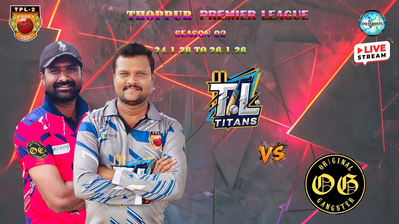 THOPPUR PREMIER LEAGUE || SEASON 2 || THOPPUR || 
