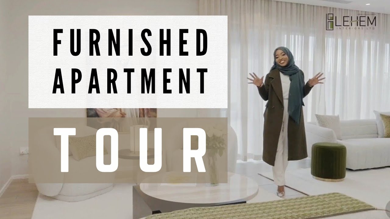 FURNISHED MODERN APARTMENT TOUR | INTERIOR DESIGN | LEHEM INTERIORS | ENAKI