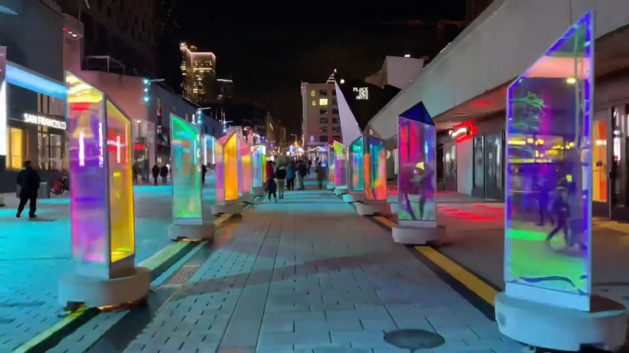 Place-des-Arts Turns to Winter Wonder
