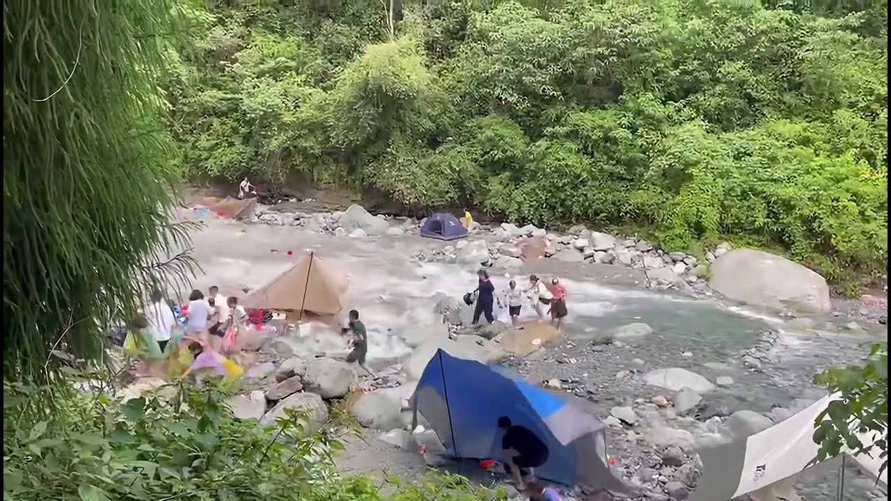 River Bed Dangerous Wild Camping Hit By Flash Flood | Camper Washed Away