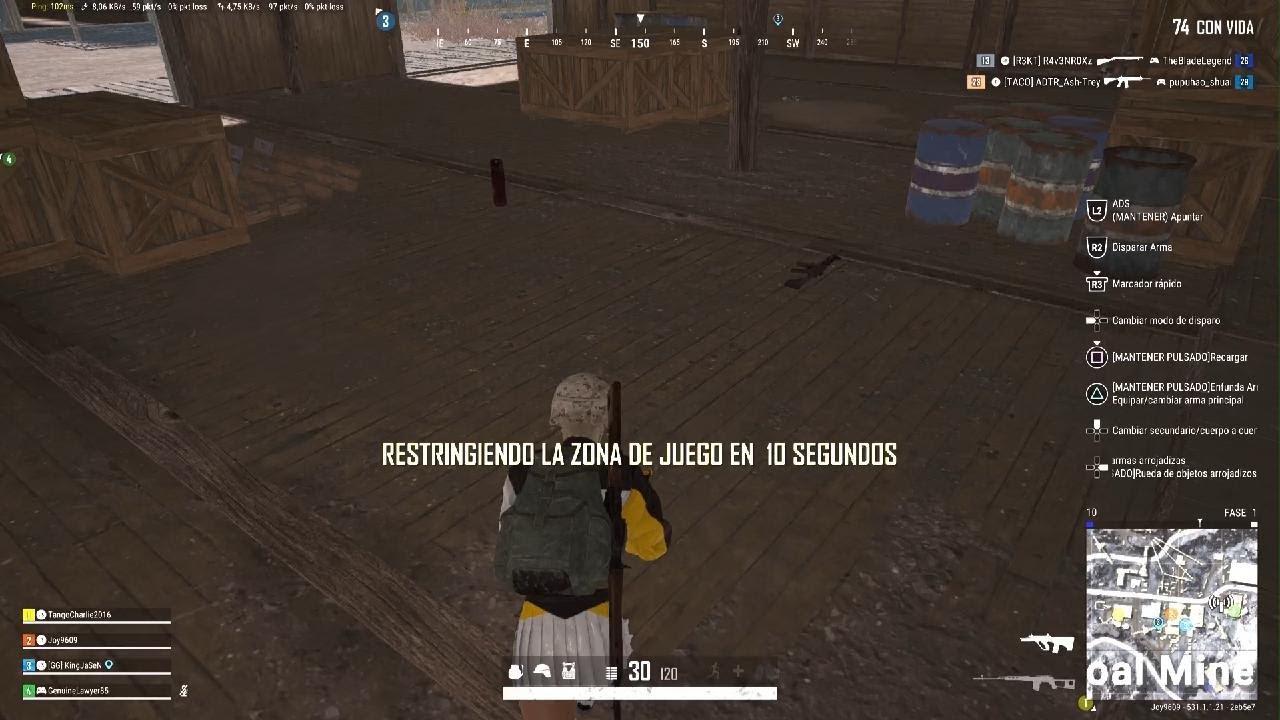 PUBG en carabana y en el blindado en el ultimo c&iacute;rculo