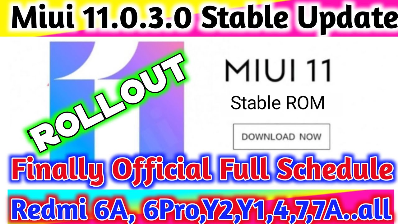 Miui 11  India Release date Officially | Miui 11 Global Stable Update  #Miui11
