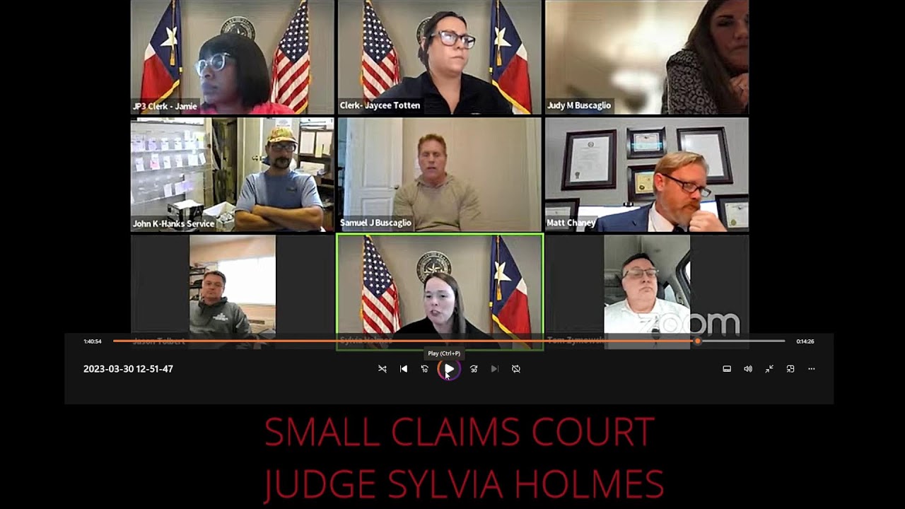 Contempt of Court - Civil Court Hearing - Kitchen Court Cases