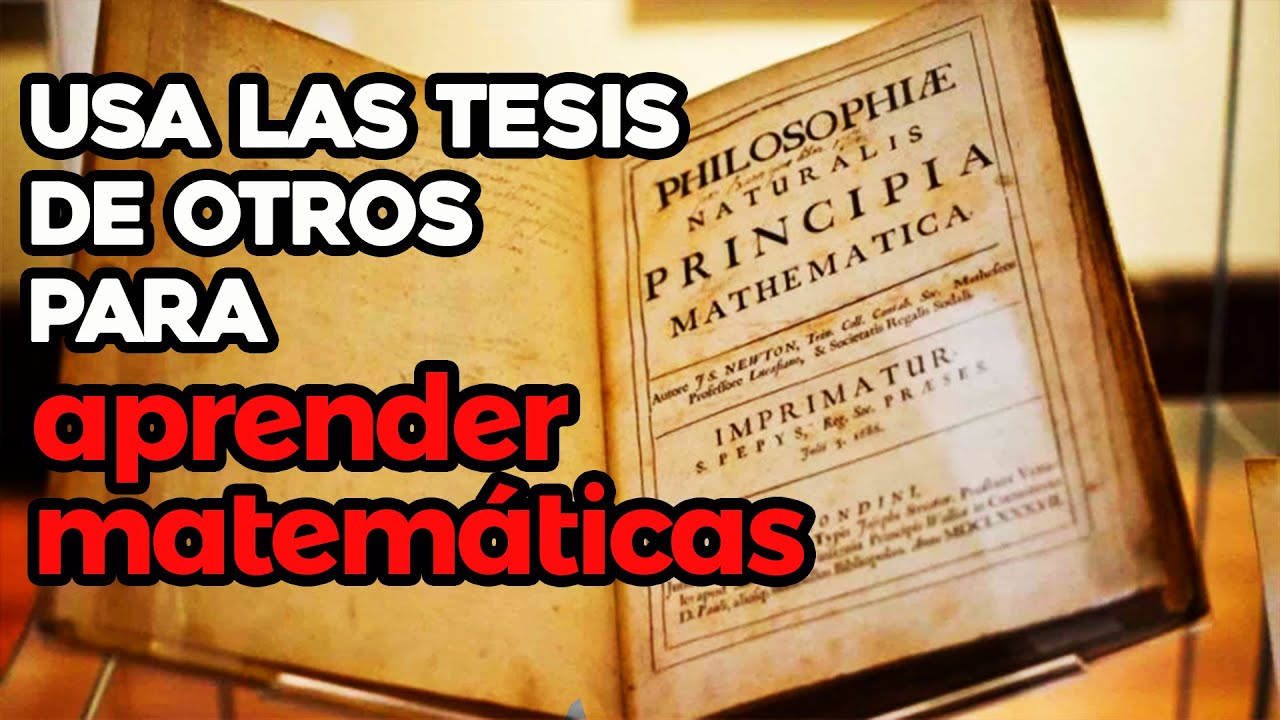 ESTUDIA CON ESTAS 5 INTERESANTES TESIS DE MATEMÁTICAS