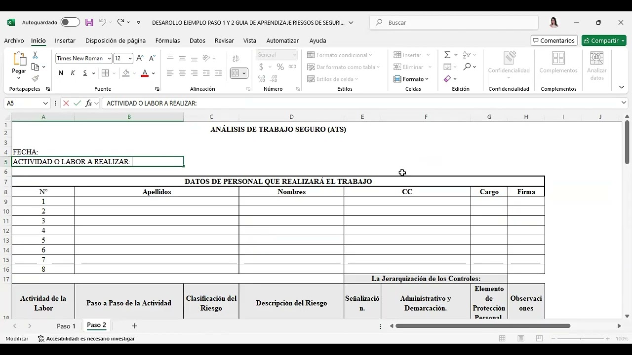 Análisis de Trabajo Seguro (ATS): Clave para la Seguridad en el Trabajo