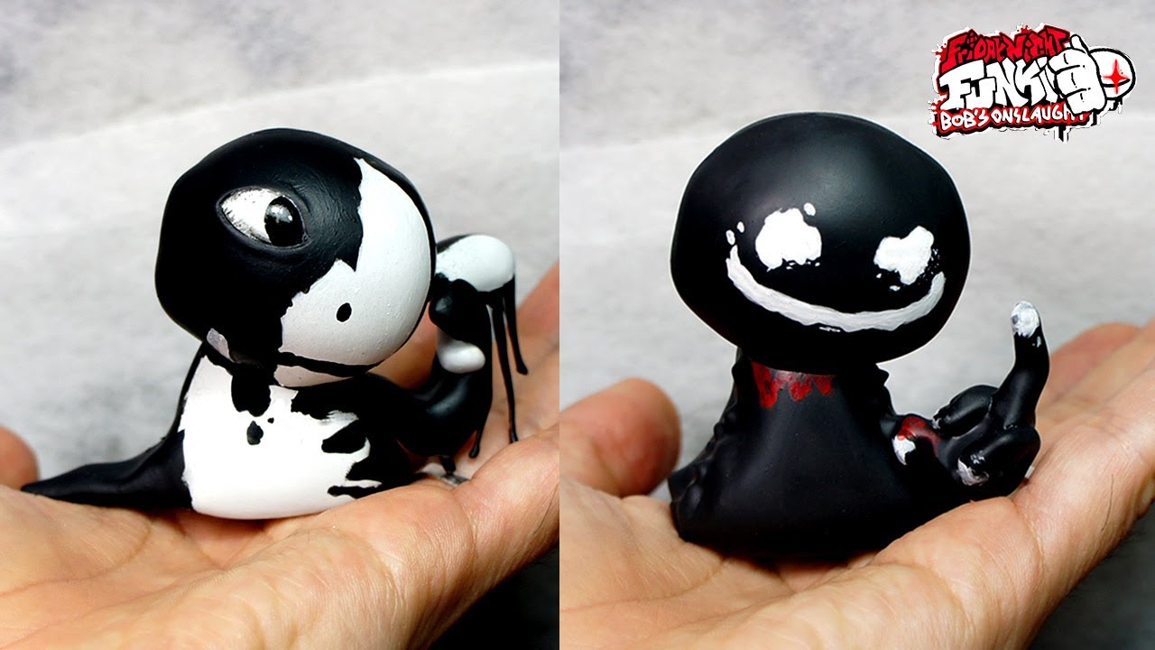 [FNF] Making Bob 2.0 Sculpture Timelapse [Bob's Onslaught] - Friday Night Funkin'