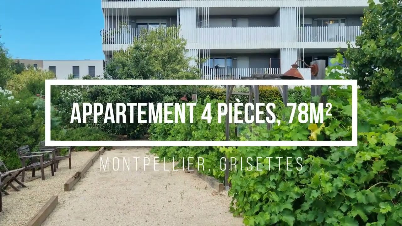 Appartement 4 pièces, 78m², Montpellier