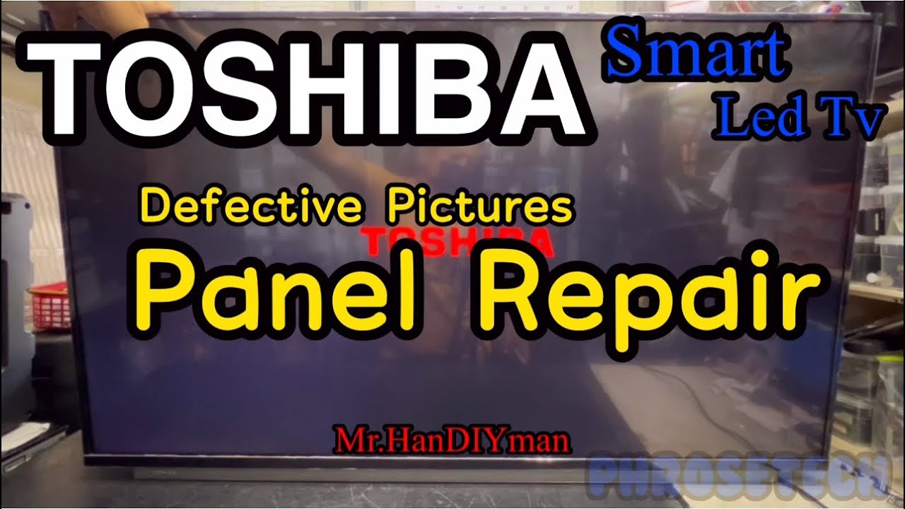 Ремонт панели телевизора Toshiba Smart Led TV