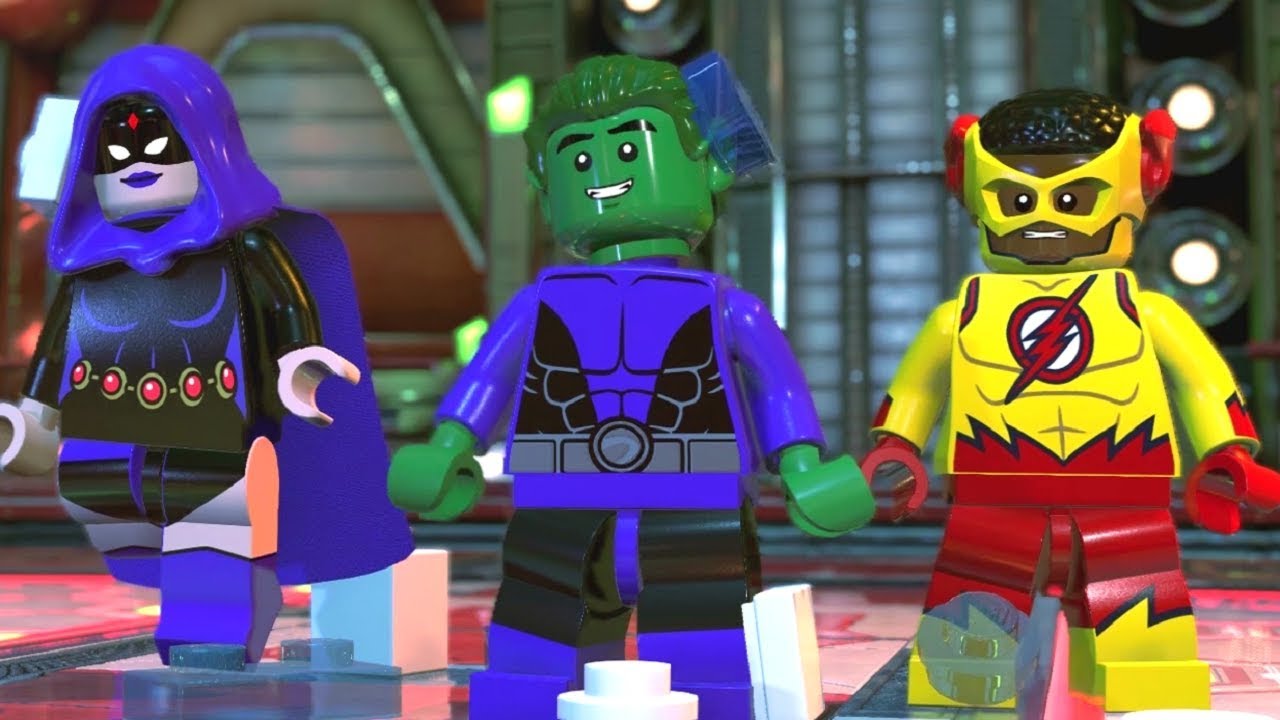 LEGO DC Super-Villains Walkthrough Part 3 - STAR Labs (Teen Titans Bosses)