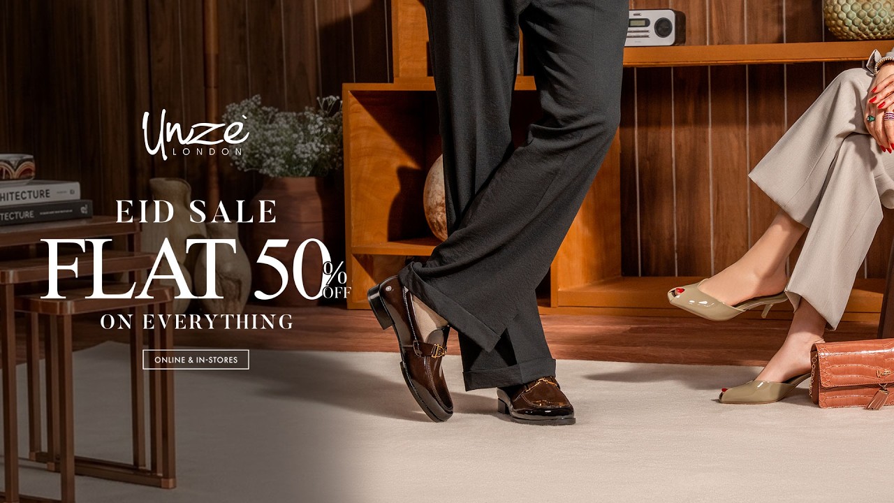 Eid Sale | Men&rsquo;s & Women&rsquo;s Shoes &ndash; Flat 50% OFF