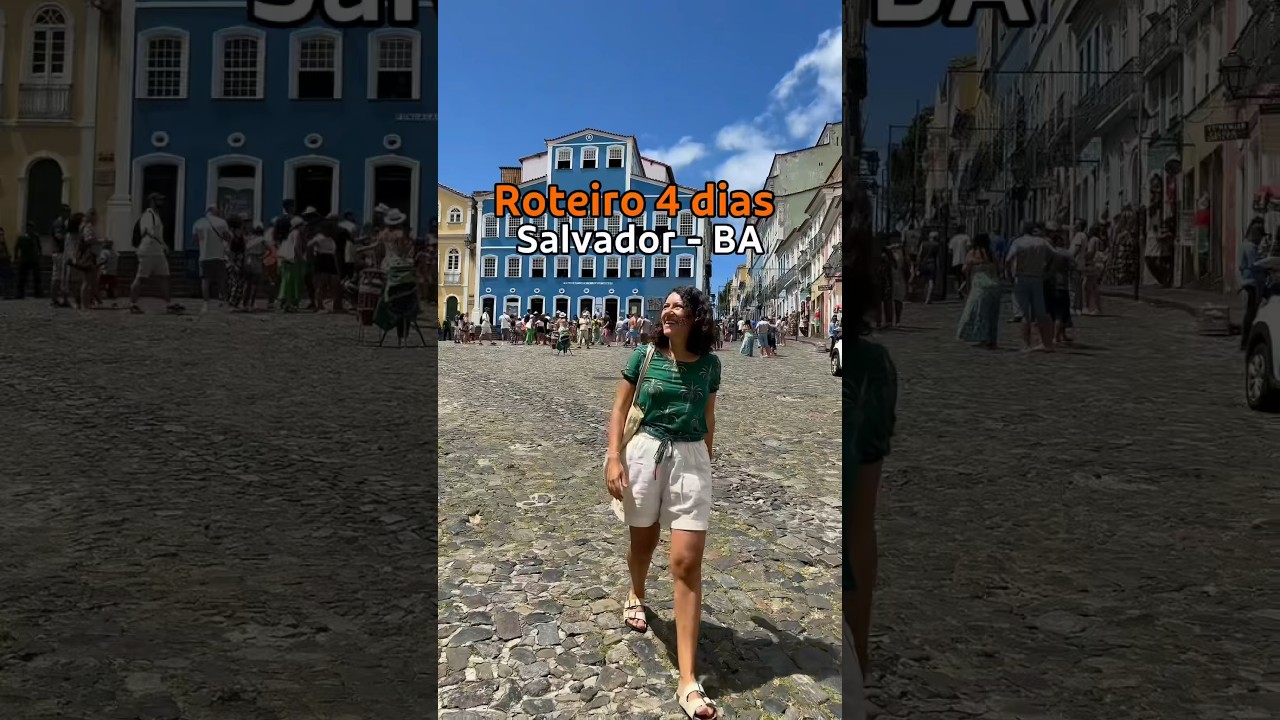 Roteiro SALVADOR 4 dias #salvadorbahia #salvador #bahia #viagem