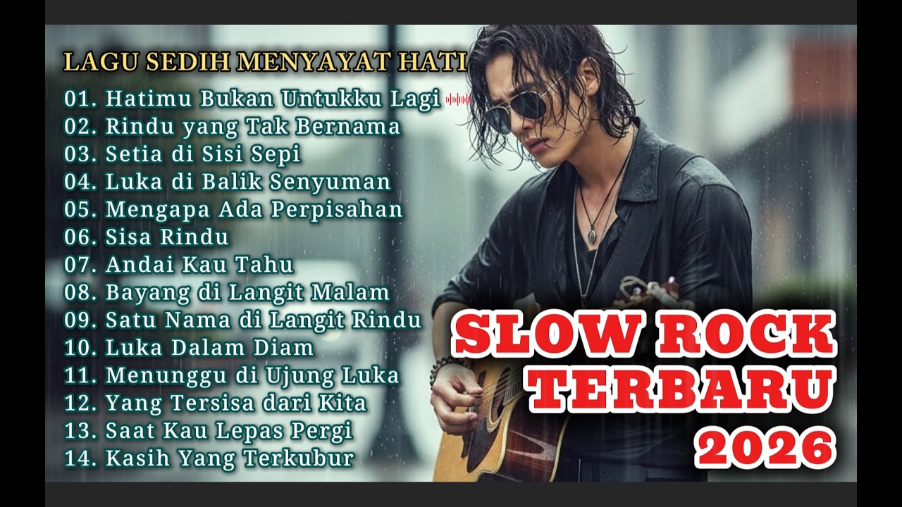 LAGU SLOW ROCK MELAYU TERBARU 2026/Paling Sedih Menyayat Hati/ Slow Melayu/🎶Setia Disisi Sepi