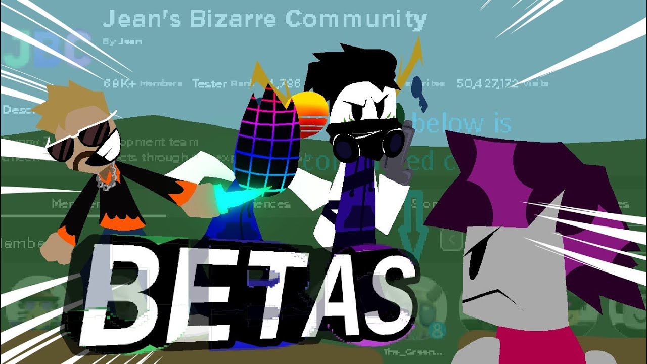 Betas - Vs. Beta Devs - FNF X Roblox Item Asylum