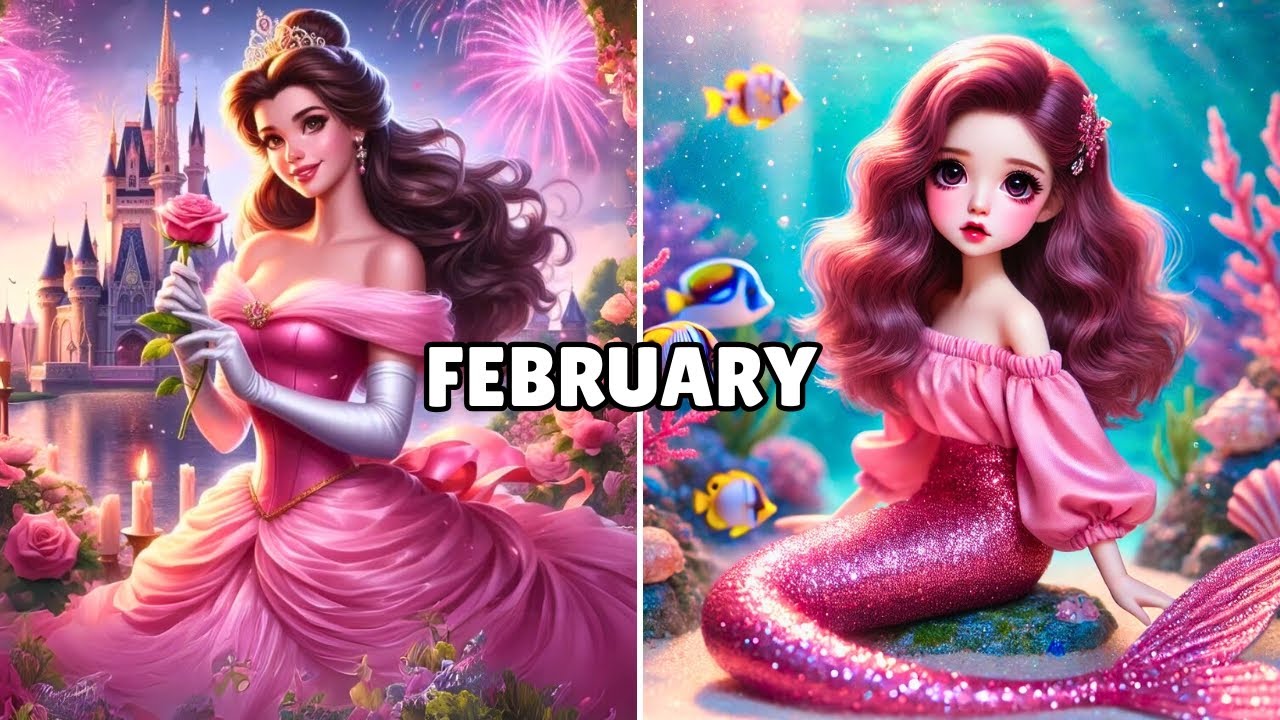 🥳Choose your Birthday Month and see your Princess + Mermaid👗😍😘 #trending #viralvideo