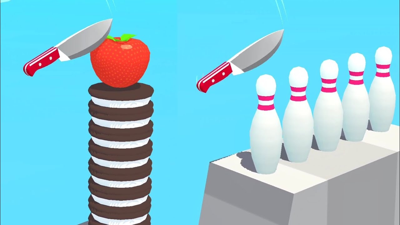 Slice It All! Satisfying and Relaxing ASMR Slicing Gameplay Video NEW UPDATE
