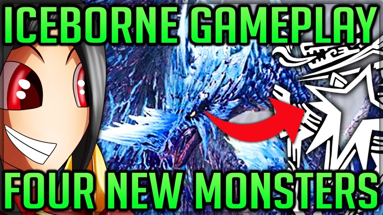 ICEBORNE GAMEPLAY/NEW MONSTERS/RELEASE DATE/FLAGSHIP/NEW MAP - Monster Hunter World Iceborne! #mhw