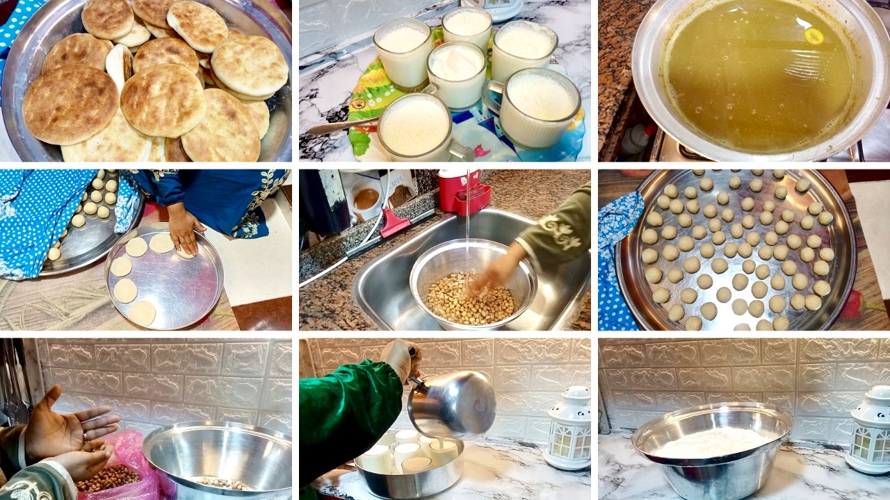 تحضيرات سحور رمضان 🌙بالتوفيق والتدبير باقل 👌 مبلغ هنملى ثلاجتنا خير طول شهر رمضان