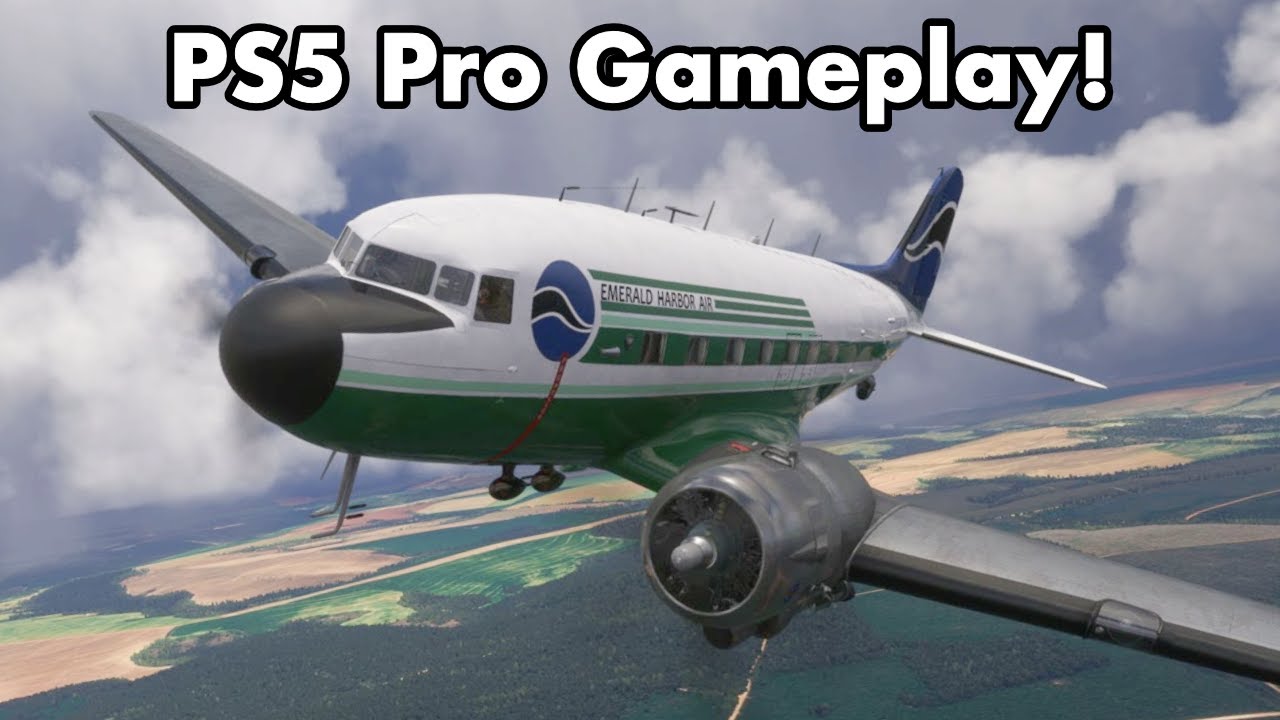 Microsoft Flight Simulator 2024 | PlayStation 5 Pro Gameplay!