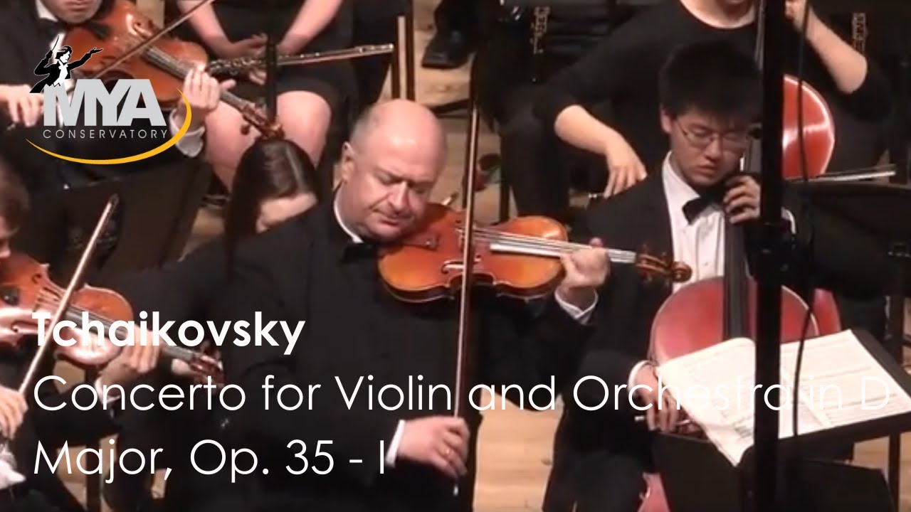 Tchaikovsky: Violin Concerto in D Major, Op. 35 - I. | Kaler | MYAC Symphony Orchestra