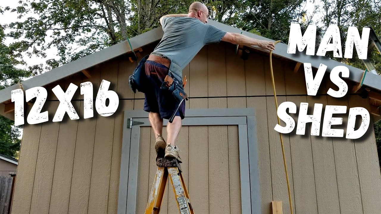 Building a 12x16 Shed
