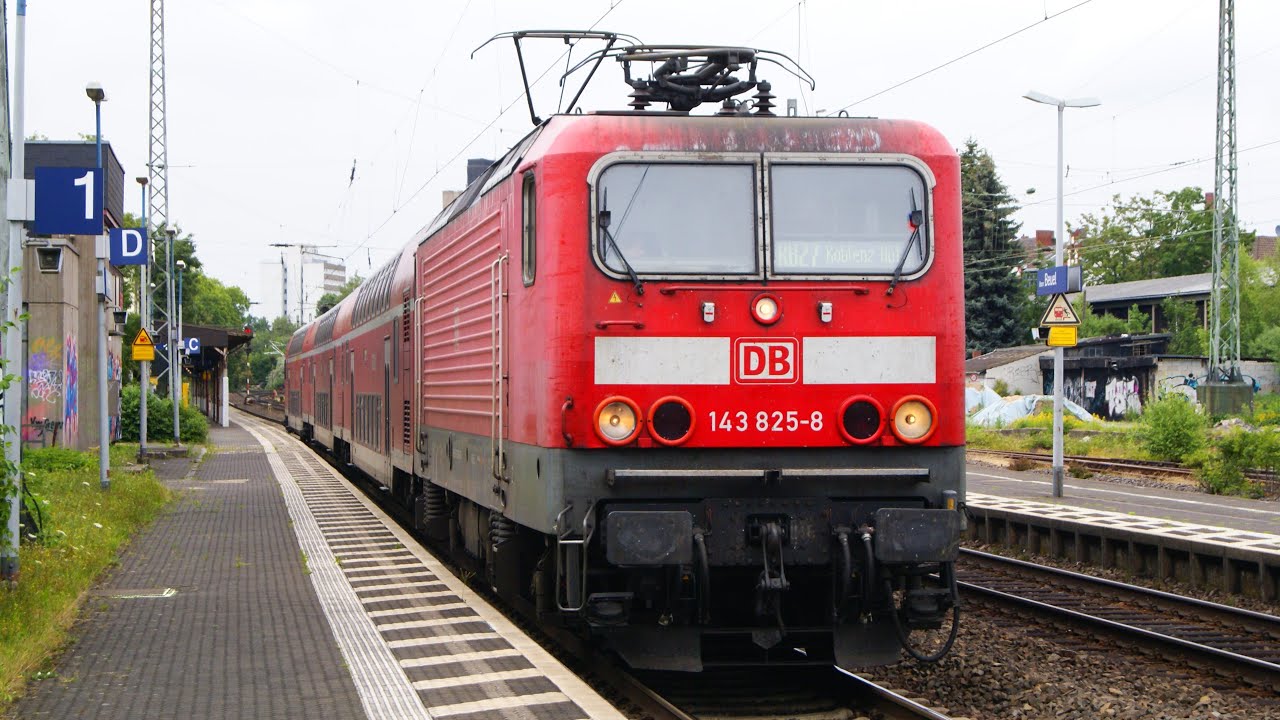 Abschied der Baureihe 143 und Doppelstockwagen auf der RB 27 (Sammlung 2013-2019)
