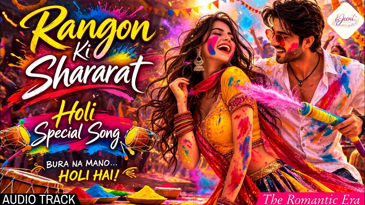 Rangon Ki Shararat - The Romantic Era । Holi Special Song । Jeeni Music 
