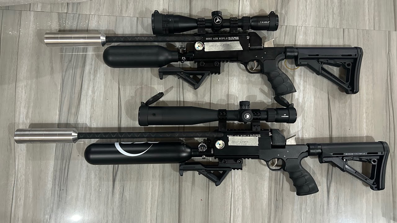 Tatlong MSG TACTICAL PPC AIR RIFLE , check groupings
