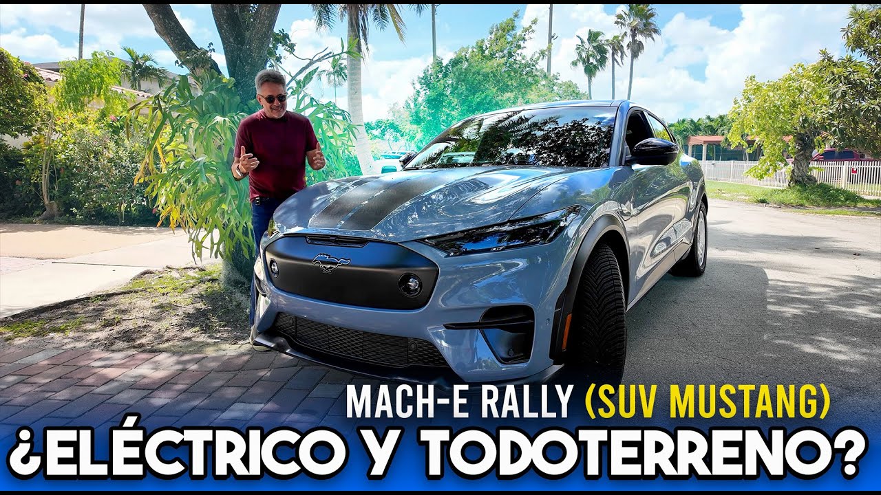 2024 Ford Mustang Mach-E Rally • a punto de dominar los autos eléctricos para siempre