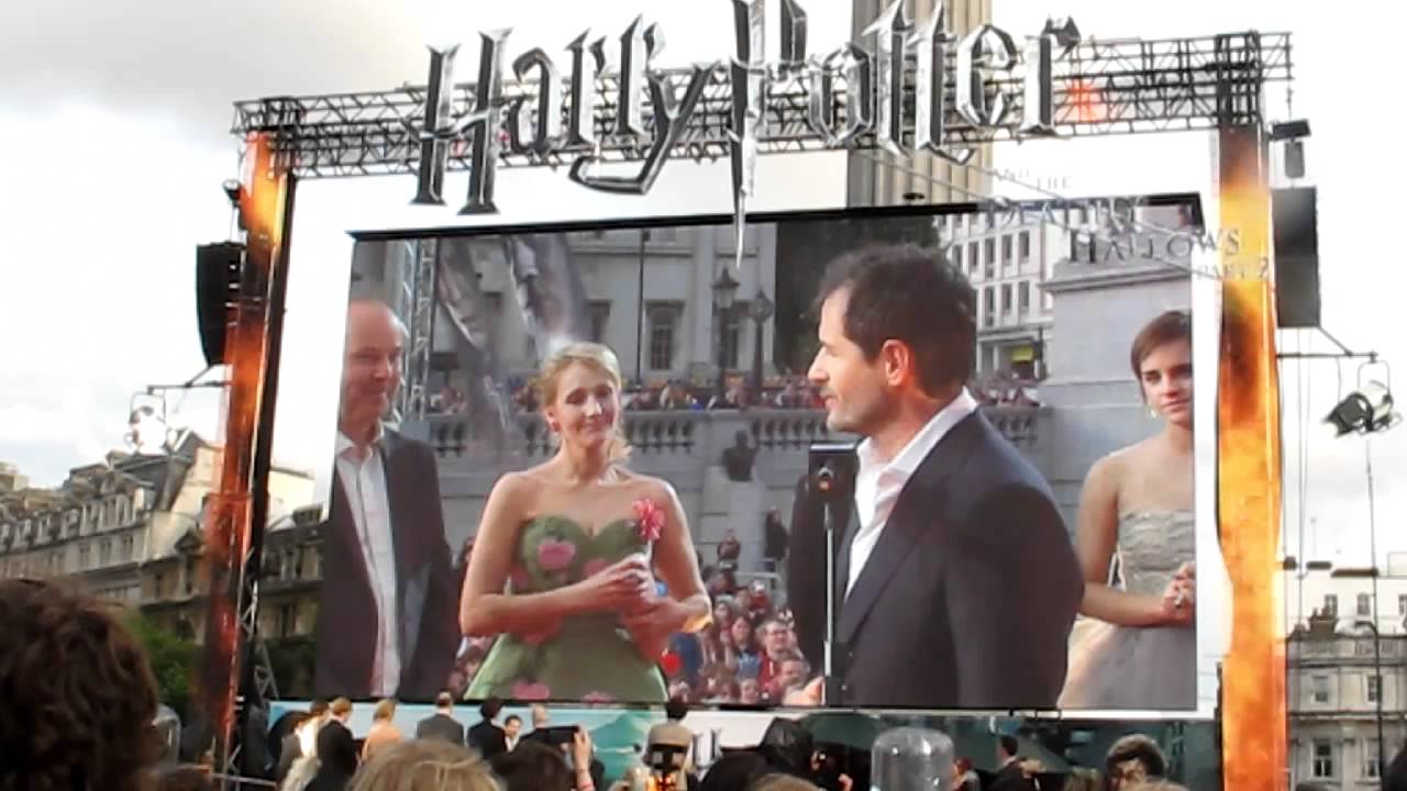 Premiere Harry Potter and the Deathly Hallows - part 2 Speeches