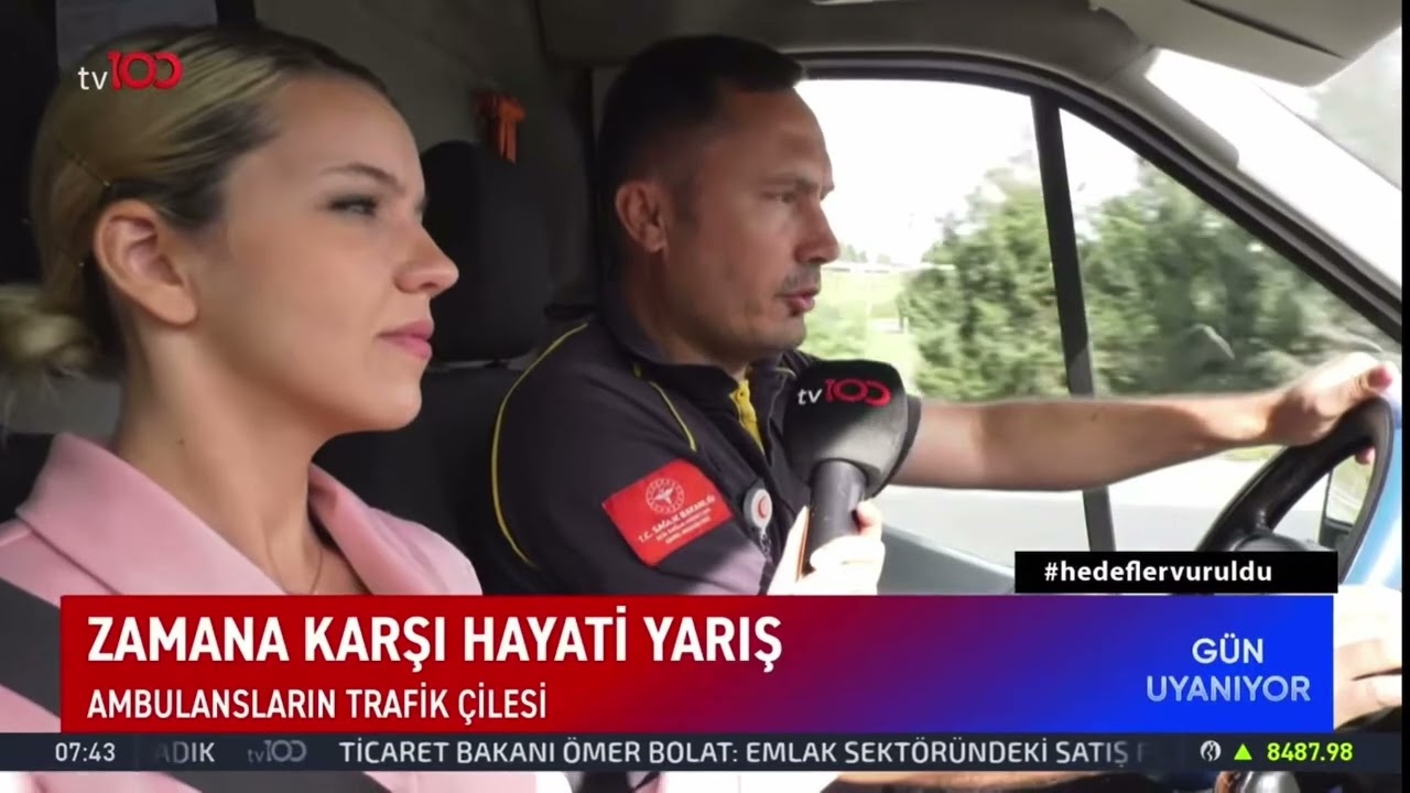 6 EKİM 2023 TV 100 “ZAMANA KARŞI HAYATİ YARIŞ